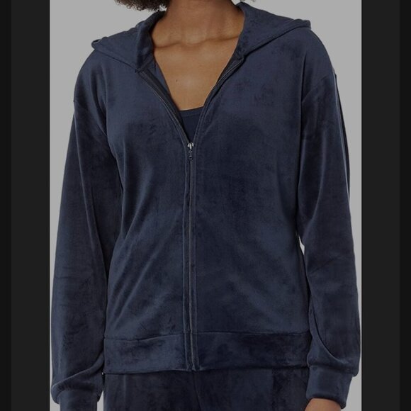 💥3/$30💥 NWT Women's Slim Fit Velour Hoodie - Picture 1 of 4